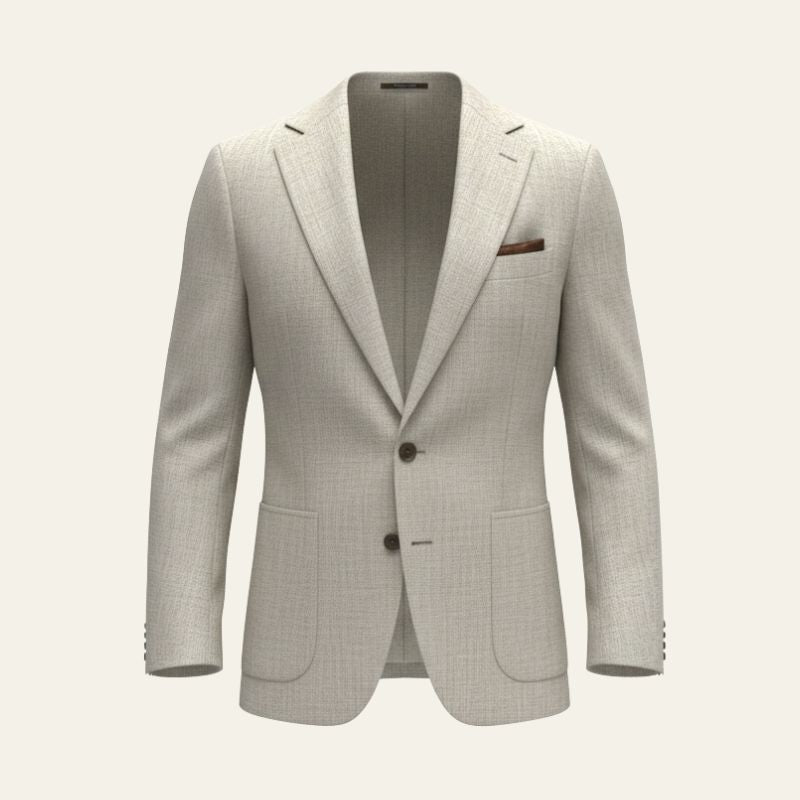 The Savona Textured Tailored Blazer