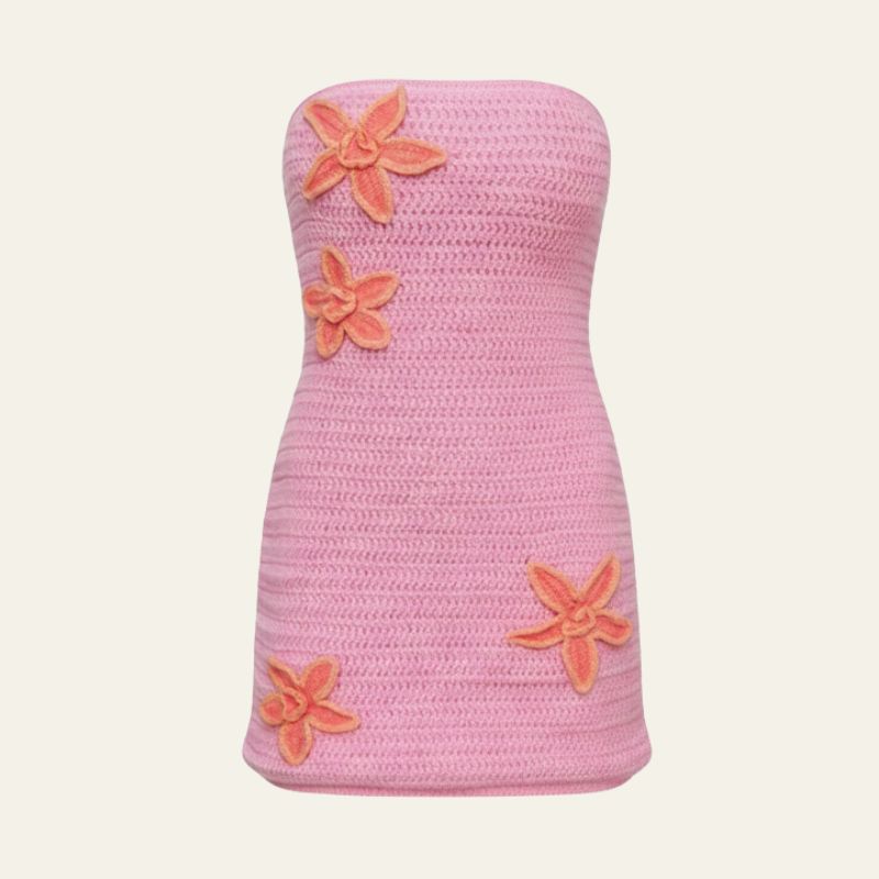 orange starfish dress Starfish Mini Dress