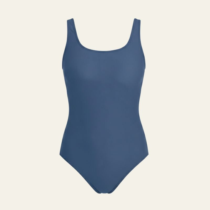 The Riviera Scoop-Neck One-Piece Swimsuit