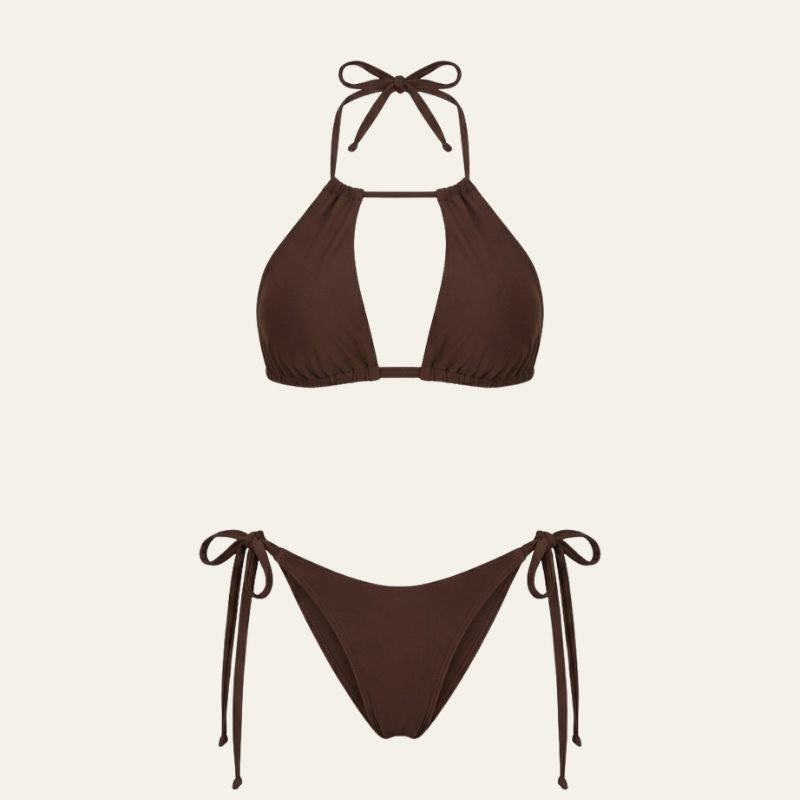 The Riviera Side-Tie Triangle Bikini