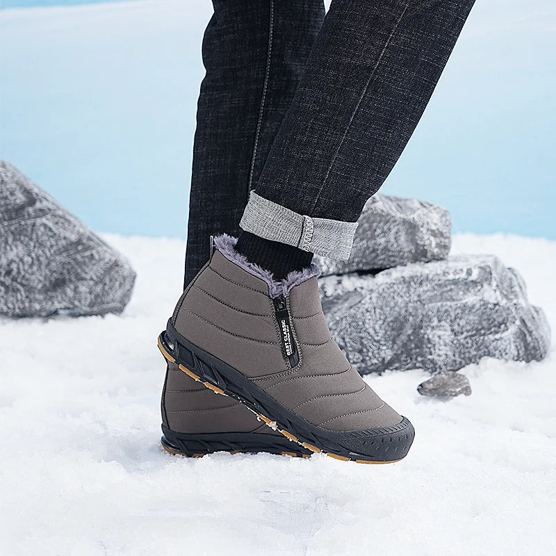 The Alpine Quilted Warm-Lining Winter Boots