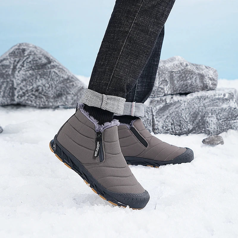 The Alpine Quilted Warm-Lining Winter Boots