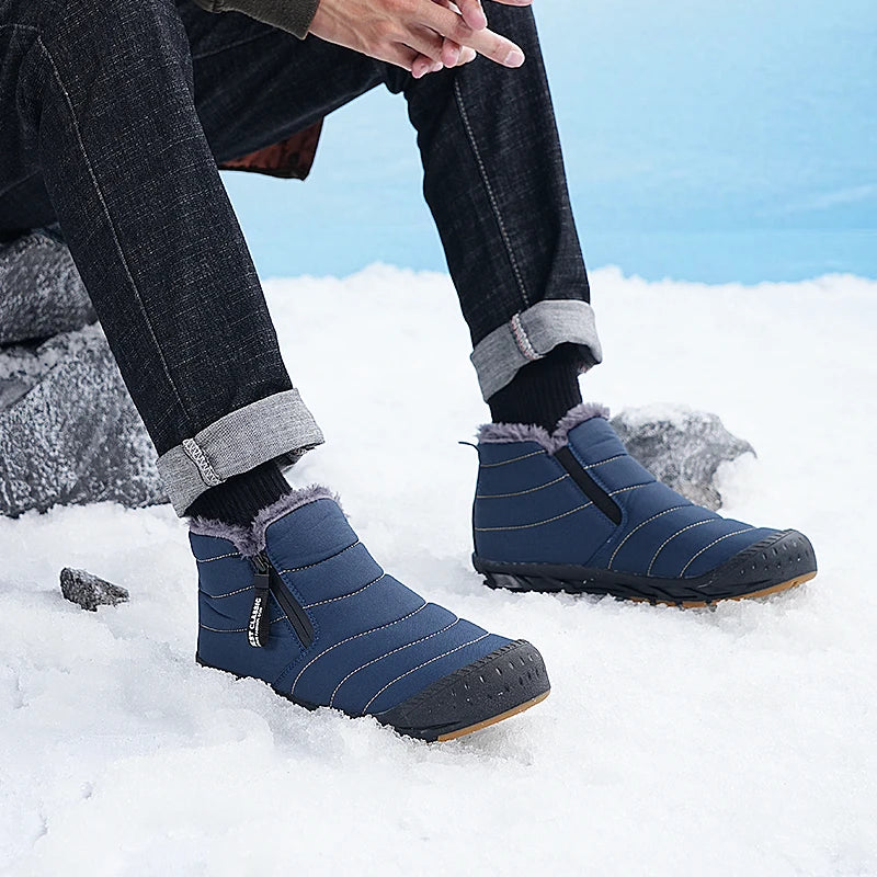 The Alpine Quilted Warm-Lining Winter Boots