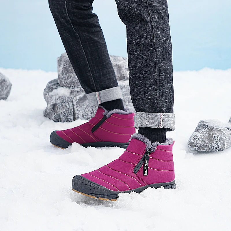 The Alpine Quilted Warm-Lining Winter Boots