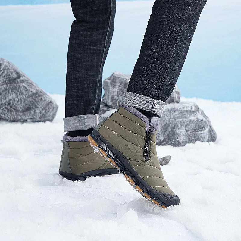 The Alpine Quilted Warm-Lining Winter Boots