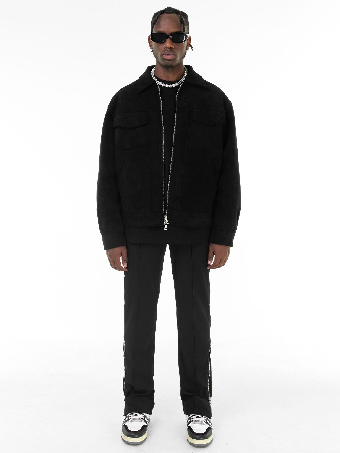 The Vienna Utility Suede Jacket