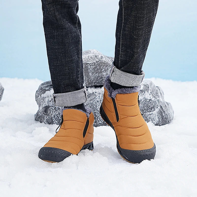 The Alpine Quilted Warm-Lining Winter Boots