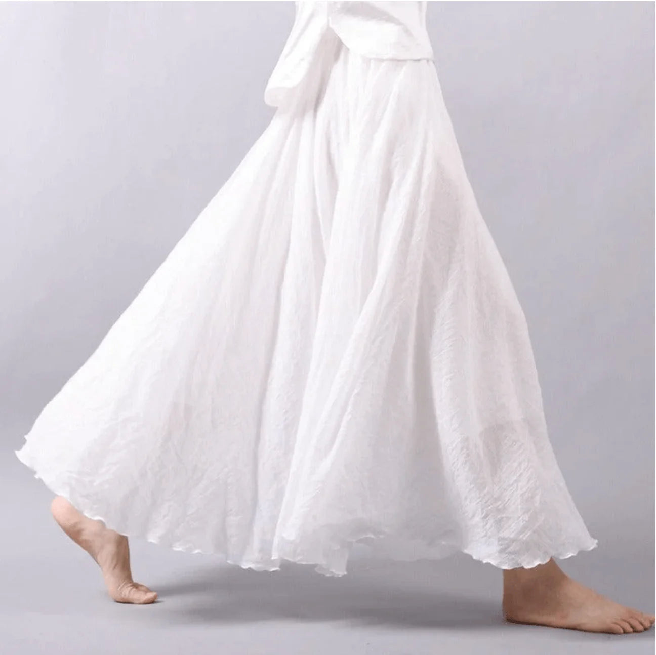 The Kyoto Textured Maxi Skirt