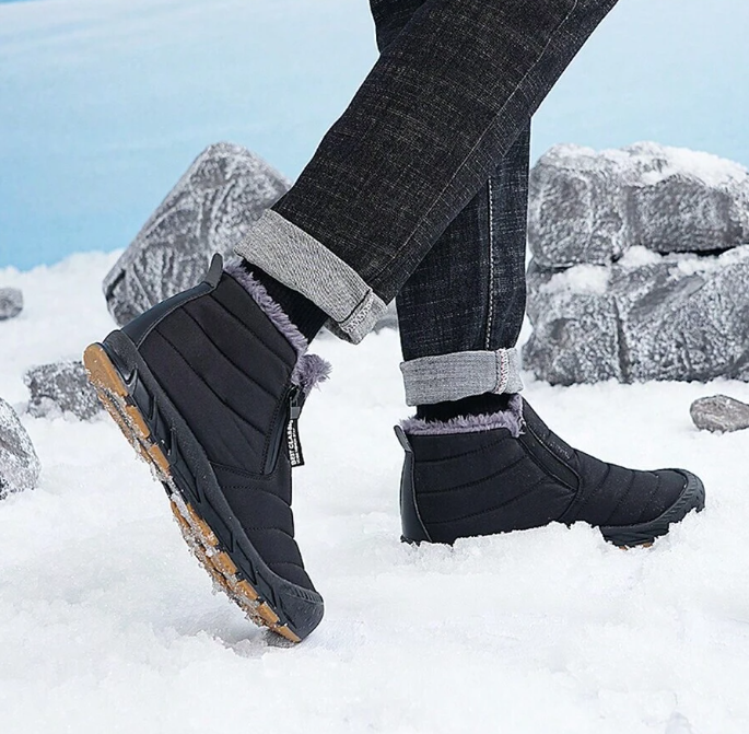 The Alpine Quilted Warm-Lining Winter Boots