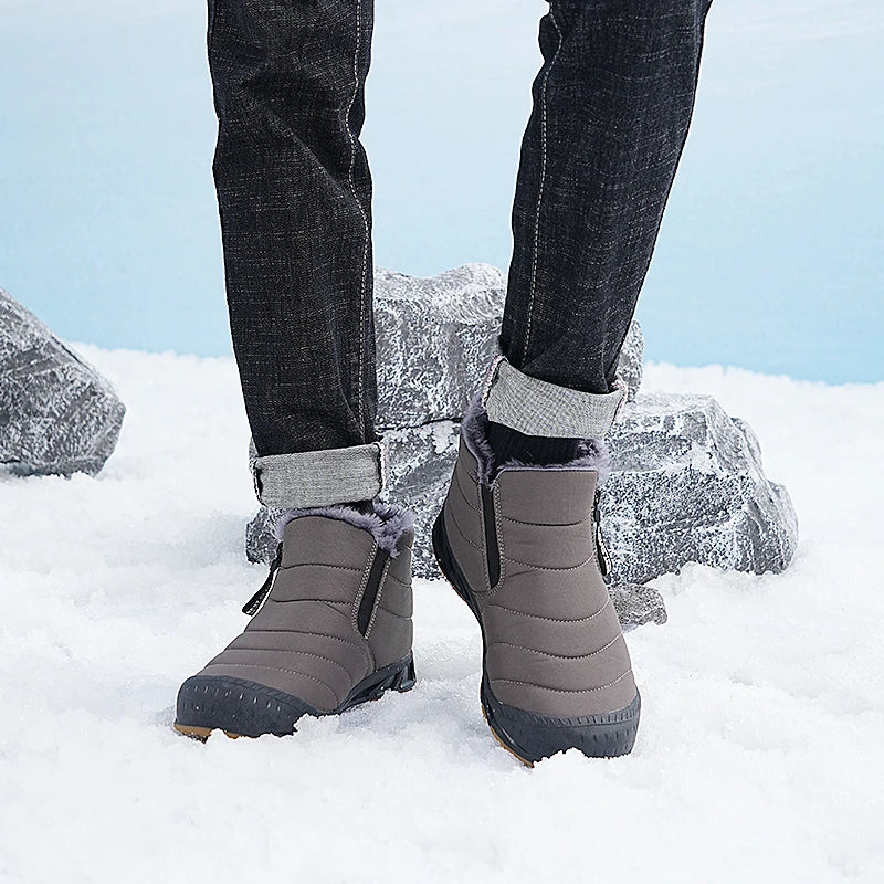 The Alpine Quilted Warm-Lining Winter Boots