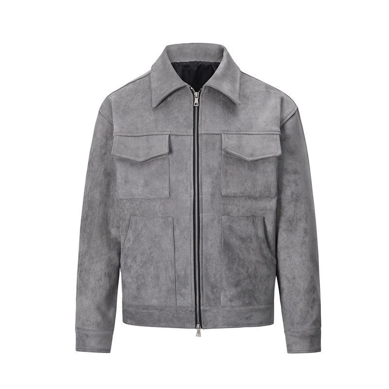 The Vienna Utility Suede Jacket