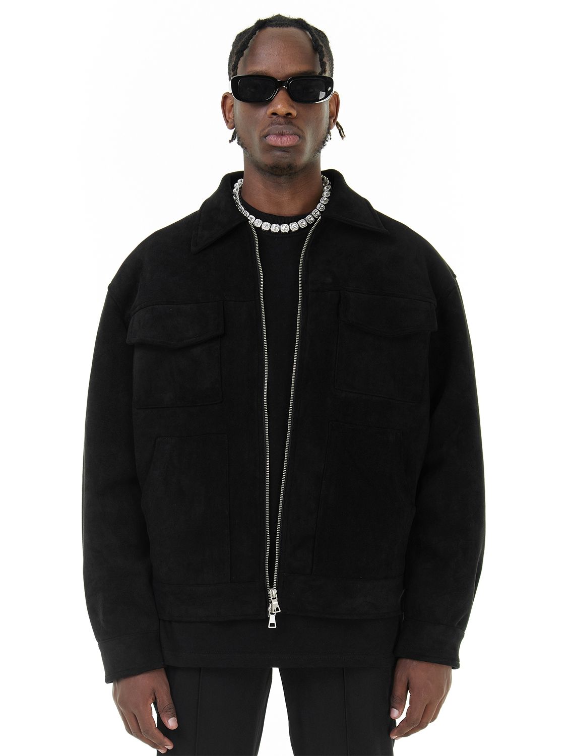 The Vienna Utility Suede Jacket