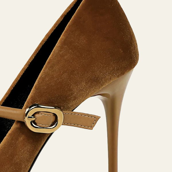 The Arlette Two-Tone Pointed Pumps