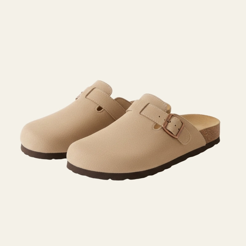 The Amalfi Suede Cork Clog