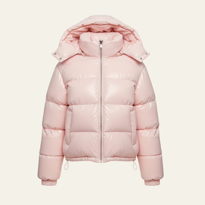 The Aspen Hooded Quilted Puffer Jacket