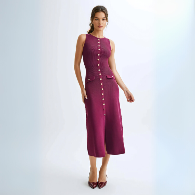 The Florence Knit Midi Dress