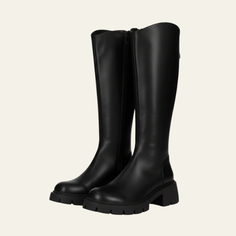 The Milan Leather Knee Boot