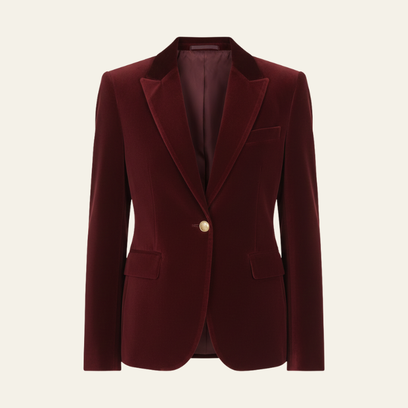 The Milan Single-Breasted Evening Blazer