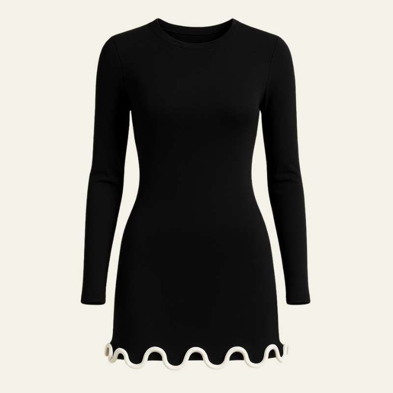 The Milan Sottile Black Dress