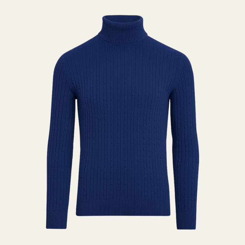 The Monaco Ribbed Turtleneck