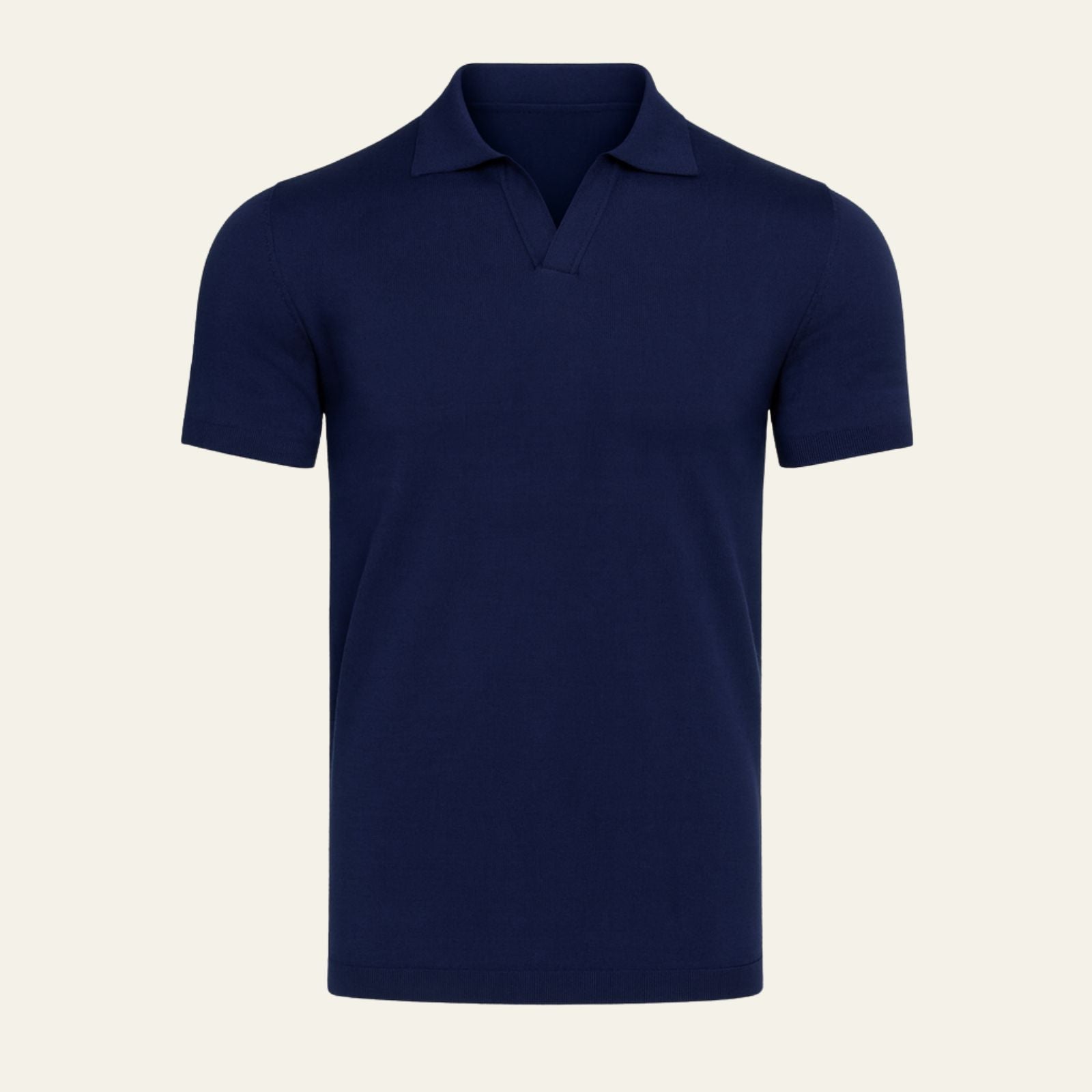 The Verona Cotton V-Collar Polo