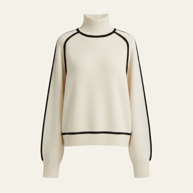 The Verona Long Sleeve Turtleneck Sweater
