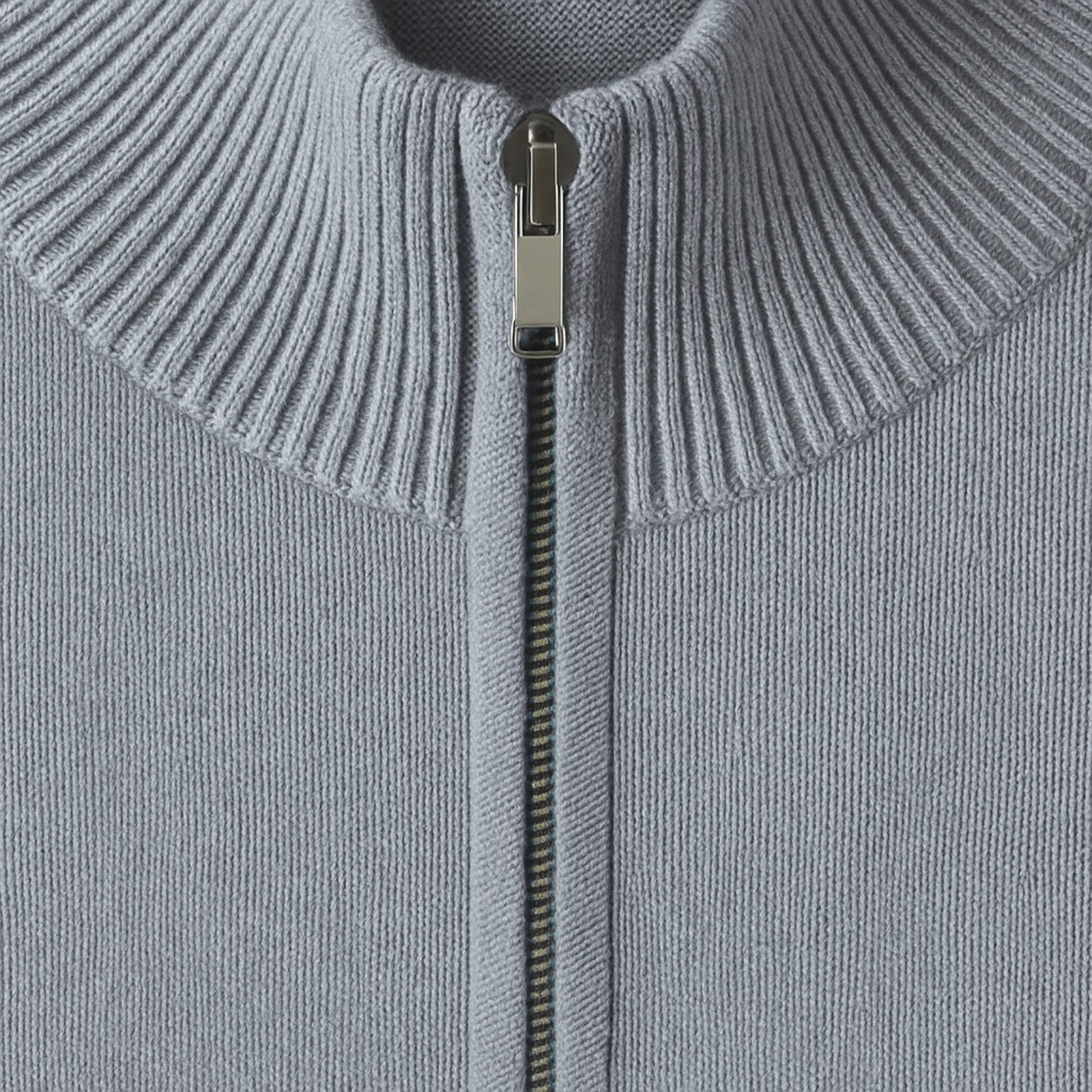 The St. Moritz Wool Zip Knit Sweater