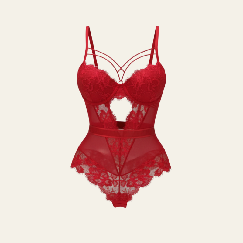 The Janey Strappy Lace Bodysuit