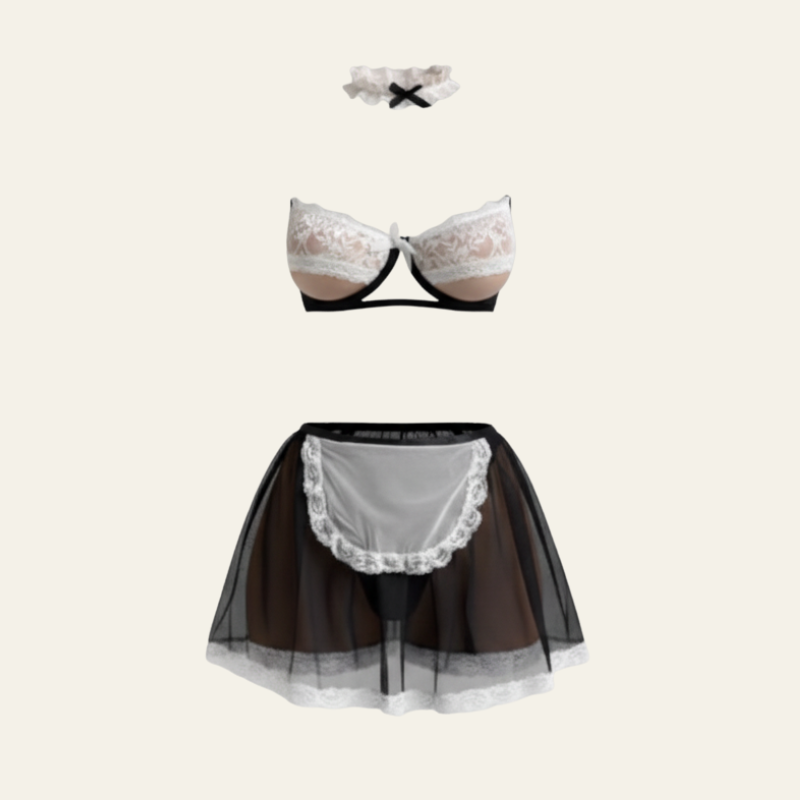 The Marcelline French Maid Lingerie Set