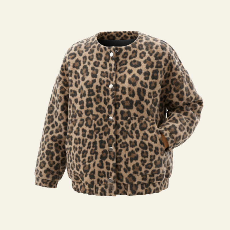 The Freya Leopard-Print Jacket