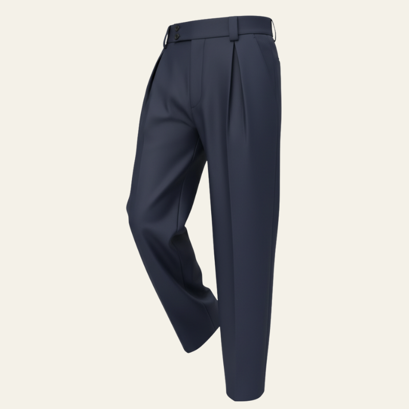 The Lorian Pleated Trousers