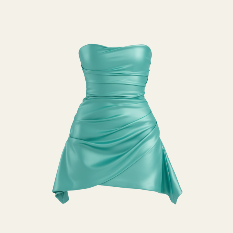 The Seraphine Strapless Mini Dress