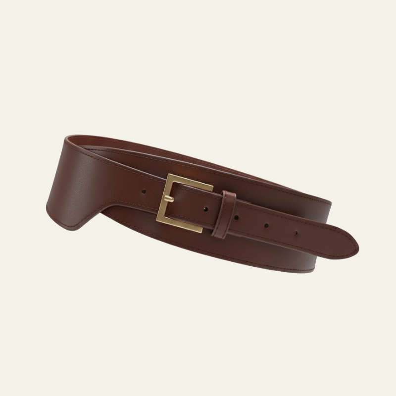 The Verona Wide-Buckle Waist Belt