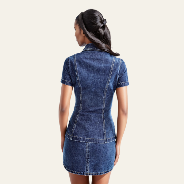 The Milan Denim Co-Ord Set