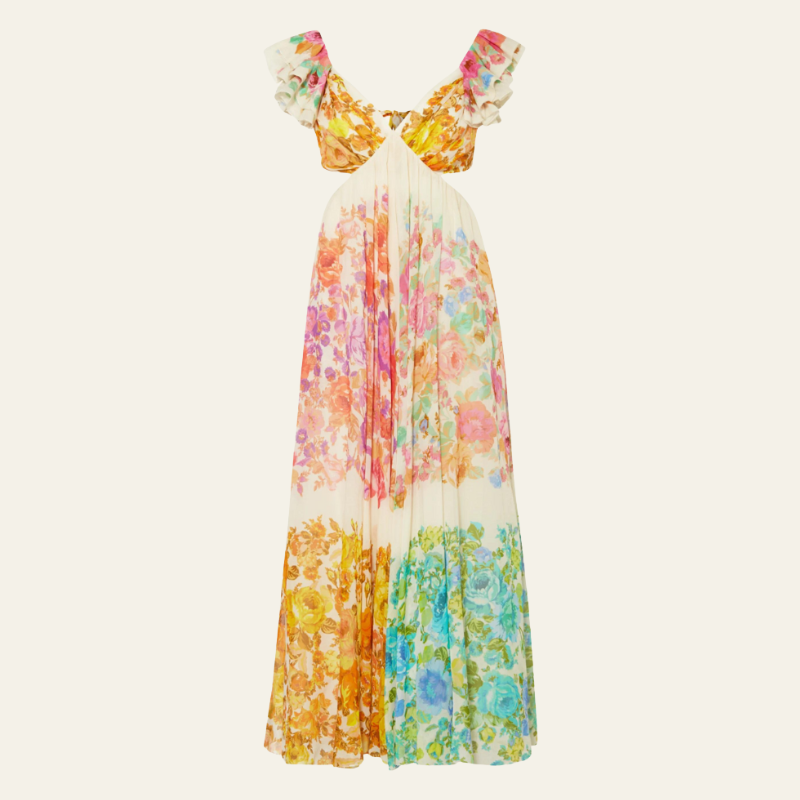The Portofino Floral Maxi Dress