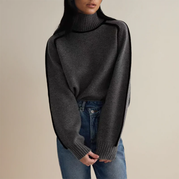 The Verona Long Sleeve Turtleneck Sweater