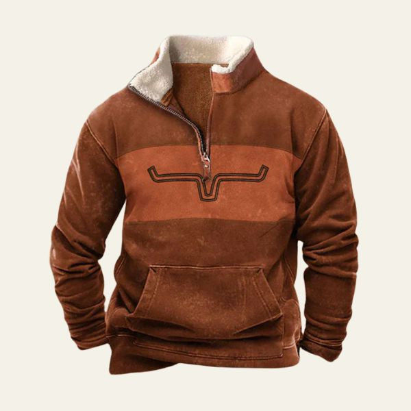 The Marlowe Sherpa Quarter-Zip Pullover