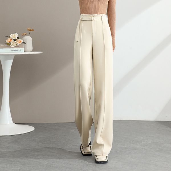 The Valencia High-Waist Drape Trouser