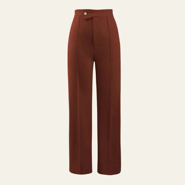 The Milan High-Waist Tailored Trouser