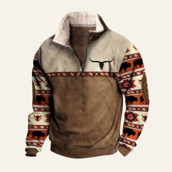 The Marlowe Sherpa Quarter-Zip Pullover