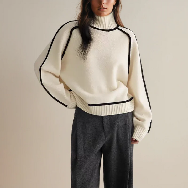 The Verona Long Sleeve Turtleneck Sweater