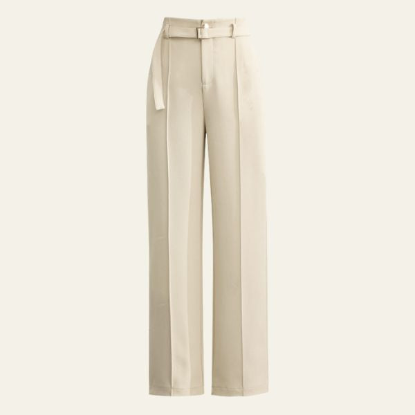 The Valencia High-Waist Drape Trouser