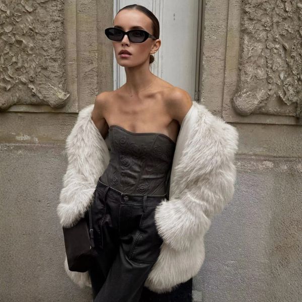 The Aurelia Faux Fur Coat