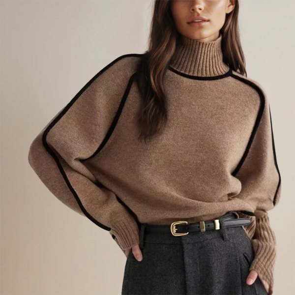 The Verona Long Sleeve Turtleneck Sweater