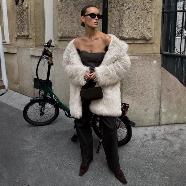 The Aurelia Faux Fur Coat