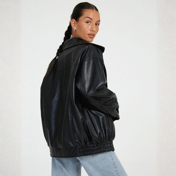 The Vienna PU Zip Jacket