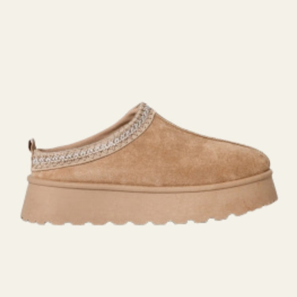 The Aspen Suede Lounge Mule