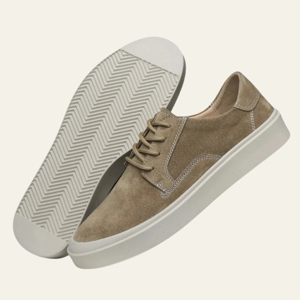 The Lisbon Suede Lace-Up Sneaker