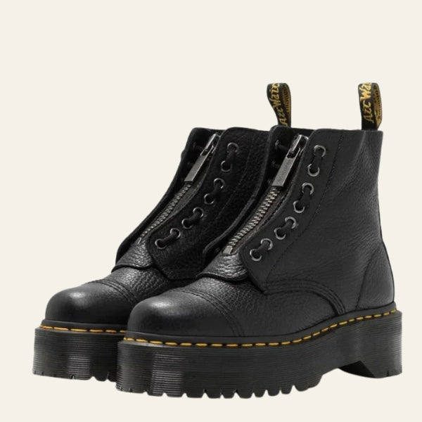 The Camden Zip-Front Platform Boot