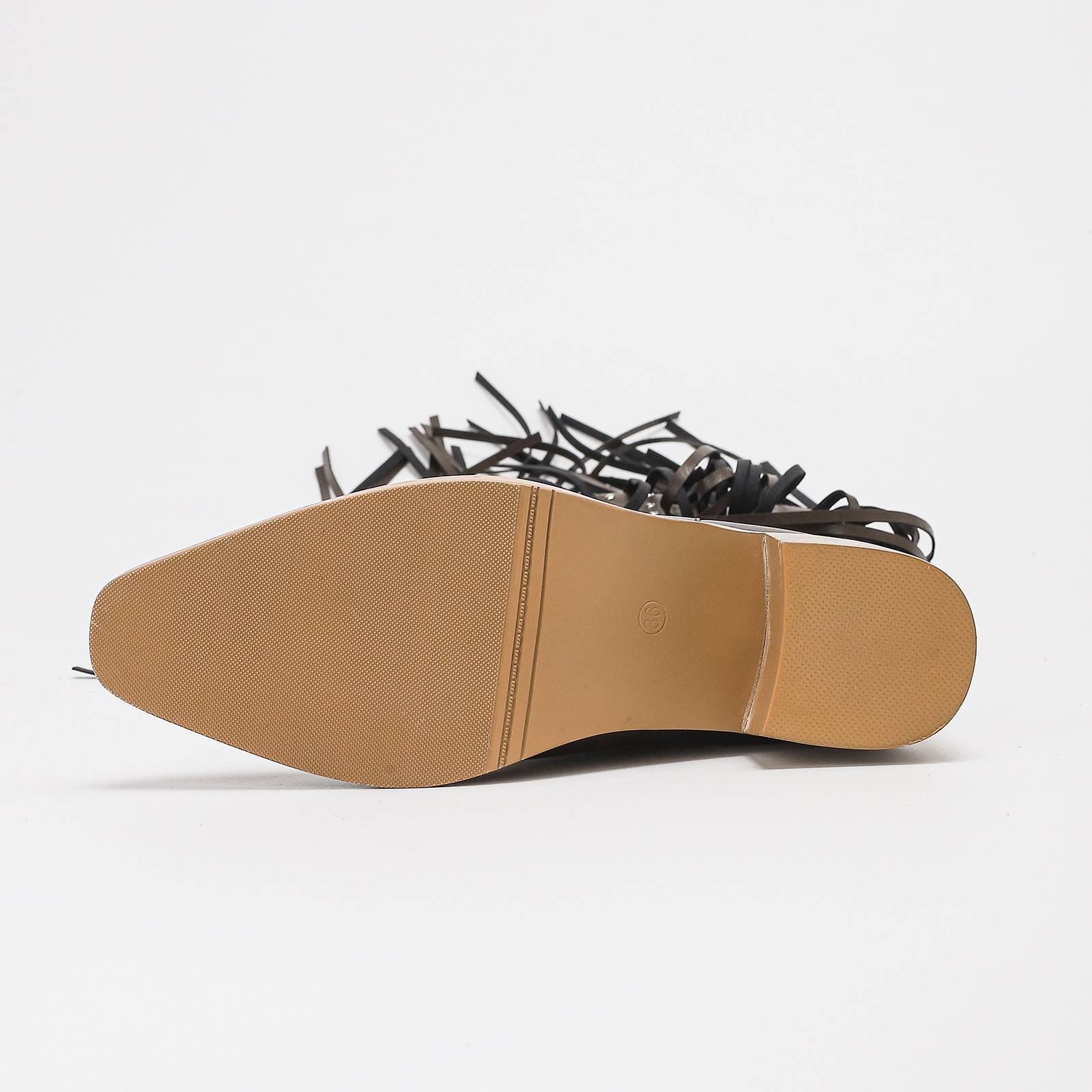 The Dakota Fringe Western Knee Boots